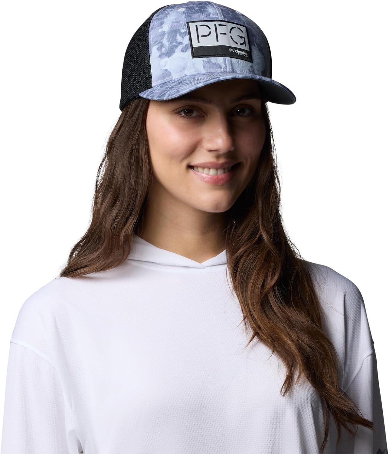 imageColumbia Unisex Camo Mesh Ball CapCool Grey Seamoss Print
