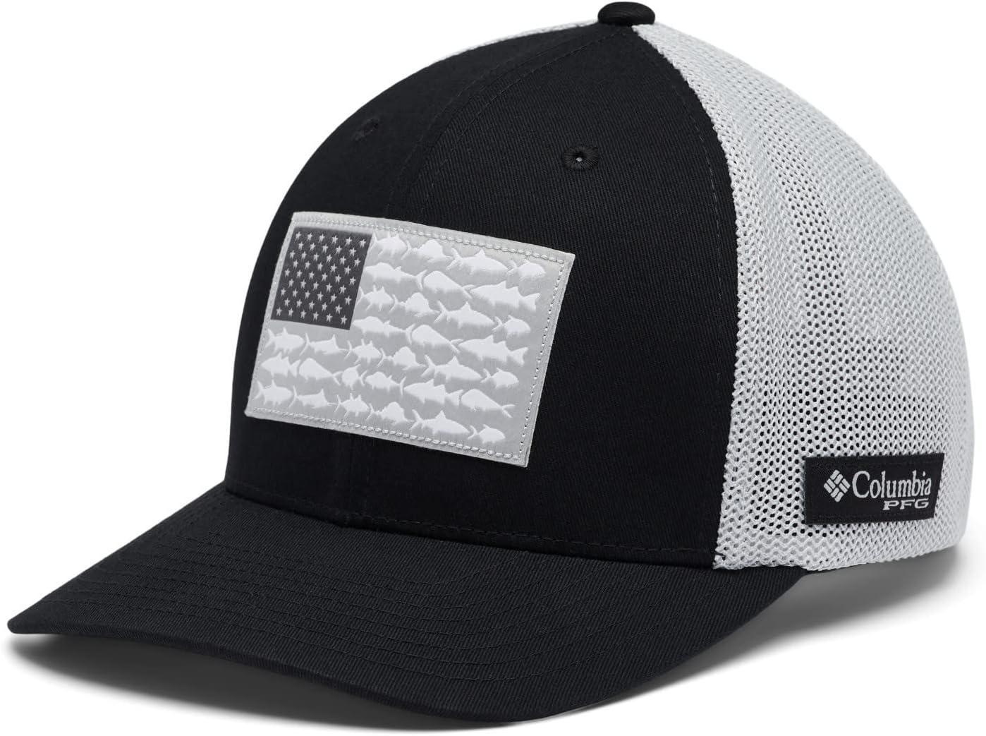 imageColumbia Unisex PFG Fischflagge Mesh Ballkappe Hoch CapBlackCool Grey