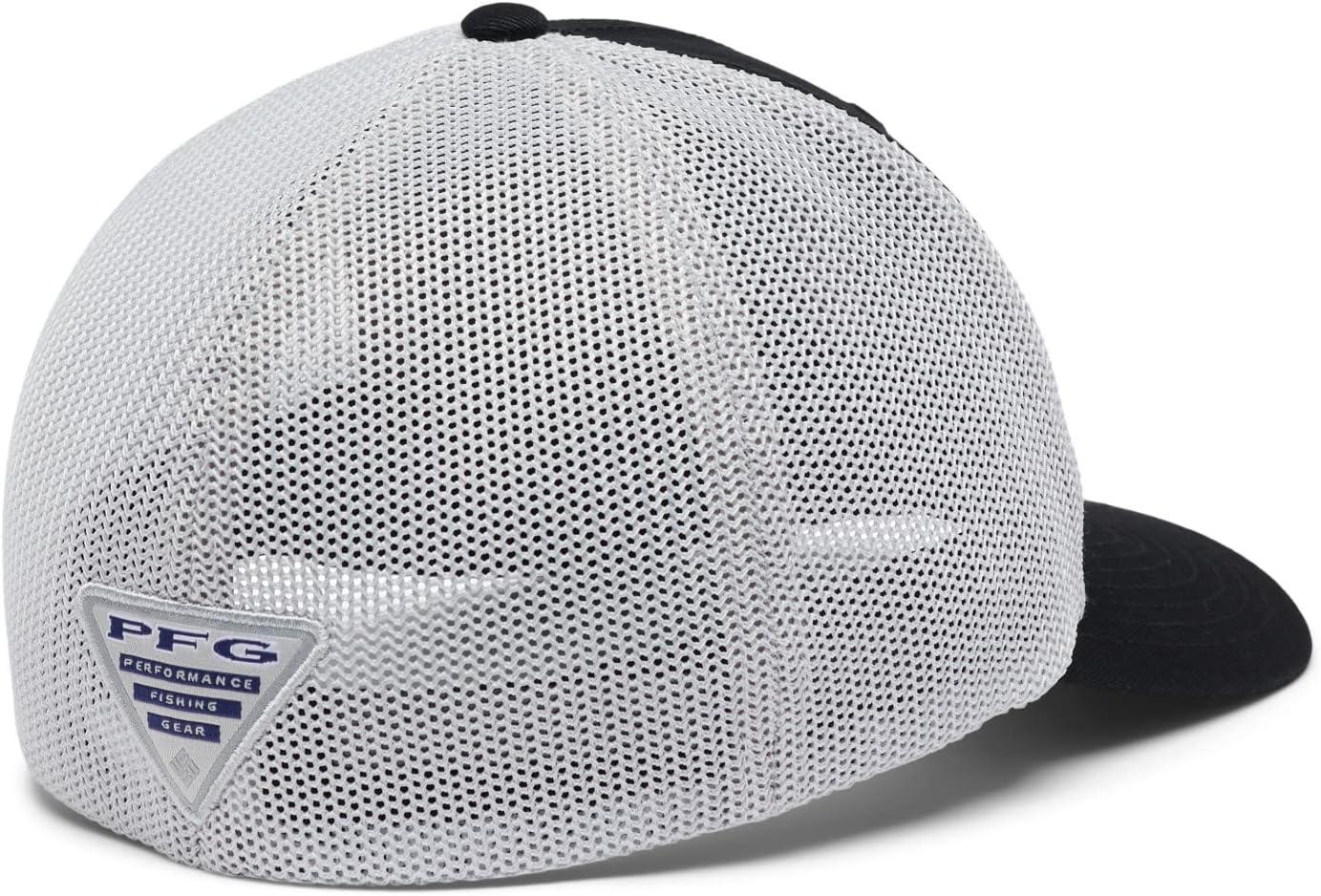 imageColumbia Unisex PFG Fischflagge Mesh Ballkappe Hoch CapBlackCool Grey