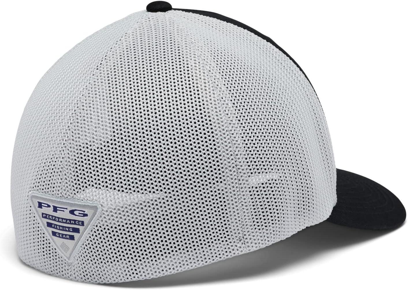 imageColumbia Unisex PFG Fischflagge Mesh Ballkappe Hoch CapBlackCool Grey