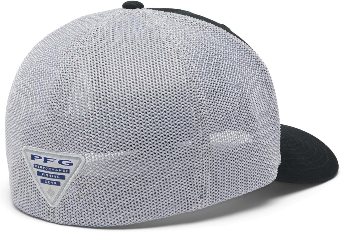 imageColumbia Unisex PFG Fischflagge Mesh Ballkappe Hoch CapBlackCool GreyInshore Slam Flag