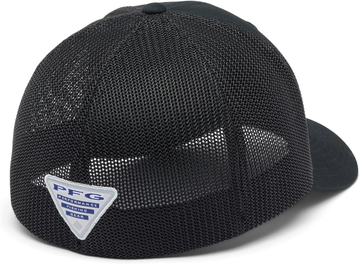 imageColumbia Unisex PFG Fischflagge Mesh Ballkappe Hoch CapBlackOcean BlueTrout