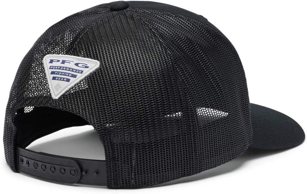 imageColumbia Unisex PFG Fischflagge Mesh Ballkappe Hoch CapBlackSilver Pfg