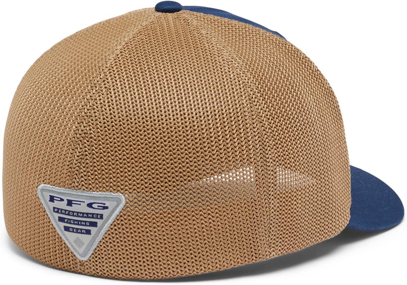 imageColumbia Unisex PFG Fischflagge Mesh Ballkappe Hoch CapCarbonAncient FossilPNW Flag