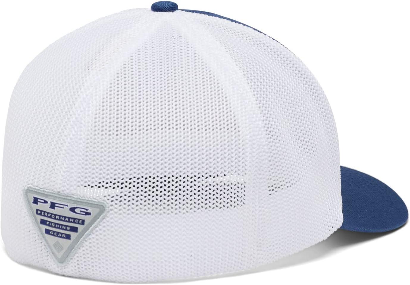 imageColumbia Unisex PFG Fischflagge Mesh Ballkappe Hoch CapCarbonTrout Flag