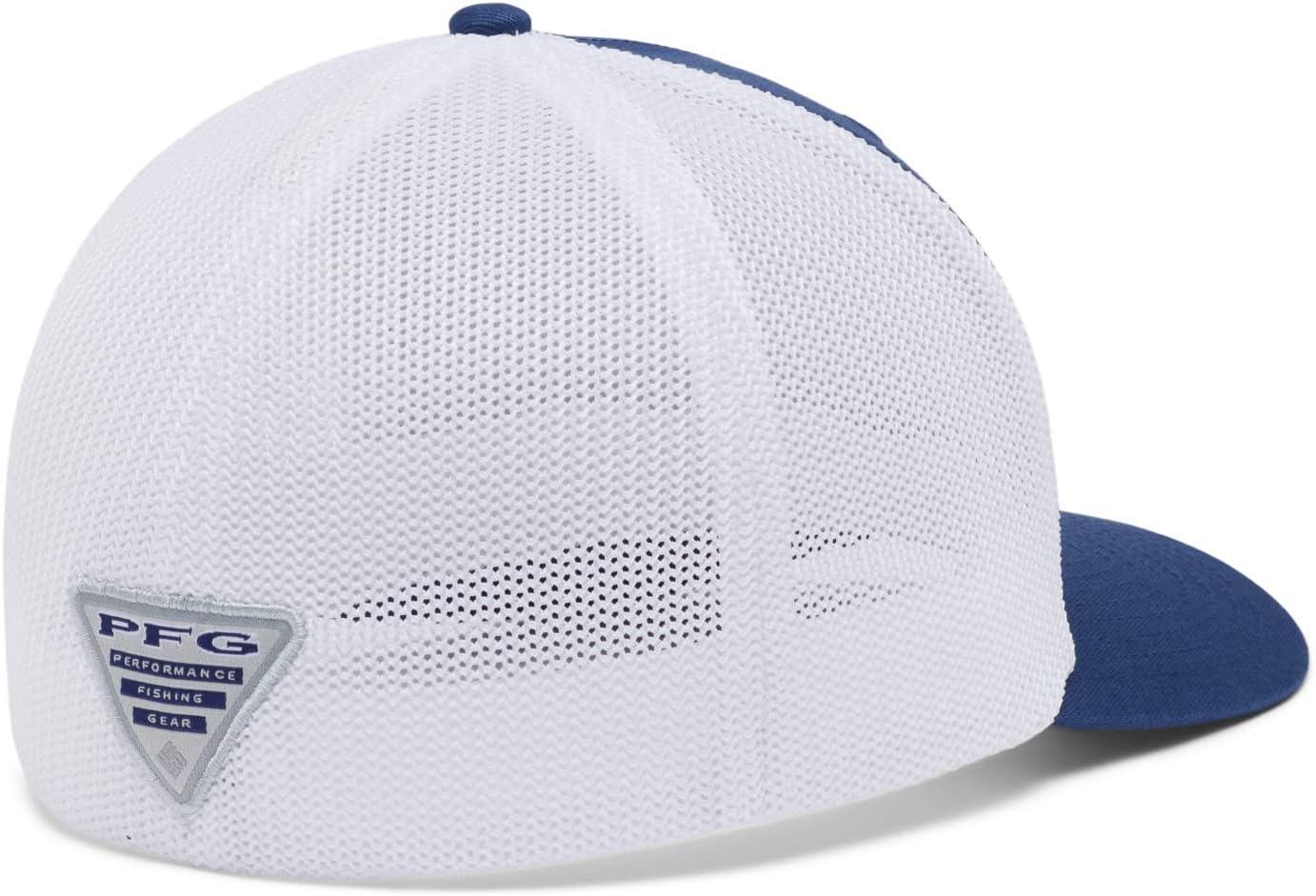 imageColumbia Unisex PFG Fischflagge Mesh Ballkappe Hoch CapCarbonTrout Flag