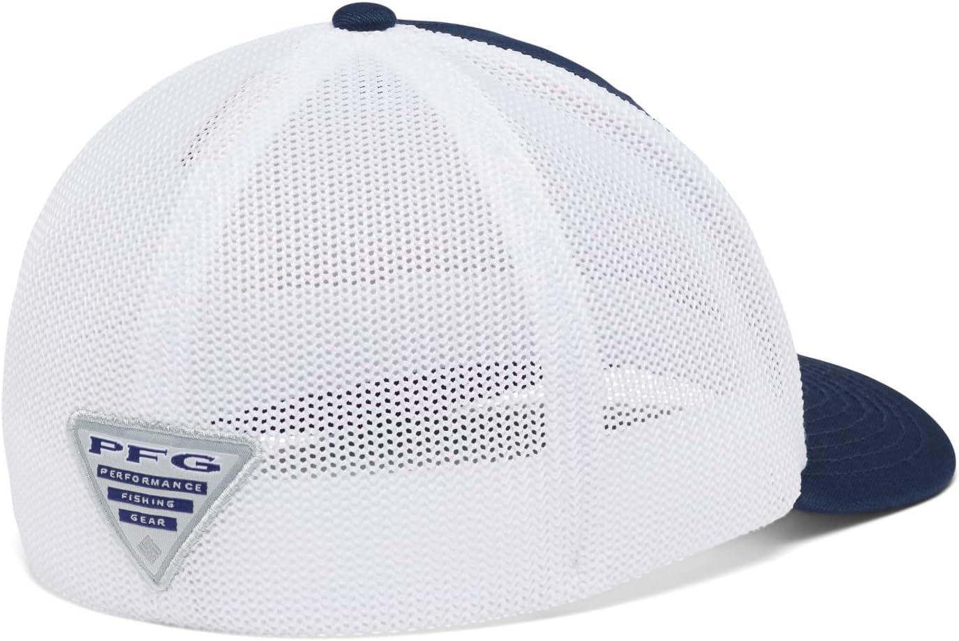 imageColumbia Unisex PFG Fischflagge Mesh Ballkappe Hoch CapCollegiate NavyPnw Flag