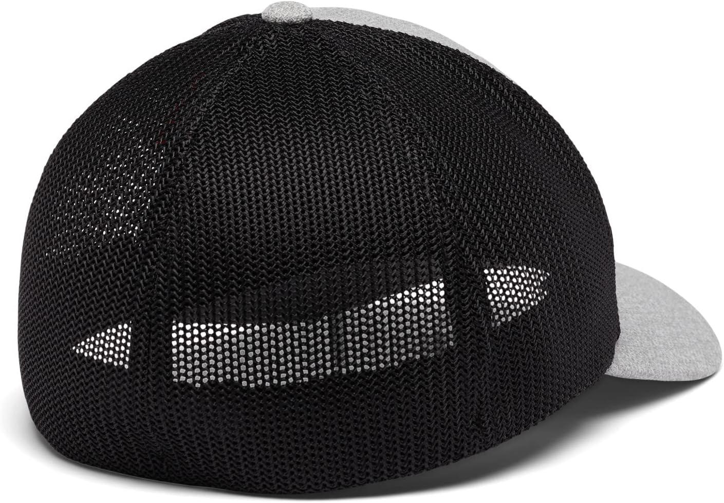 imageColumbia Unisex PFG Fischflagge Mesh Ballkappe Hoch CapColumbia Grey HeatherBlack