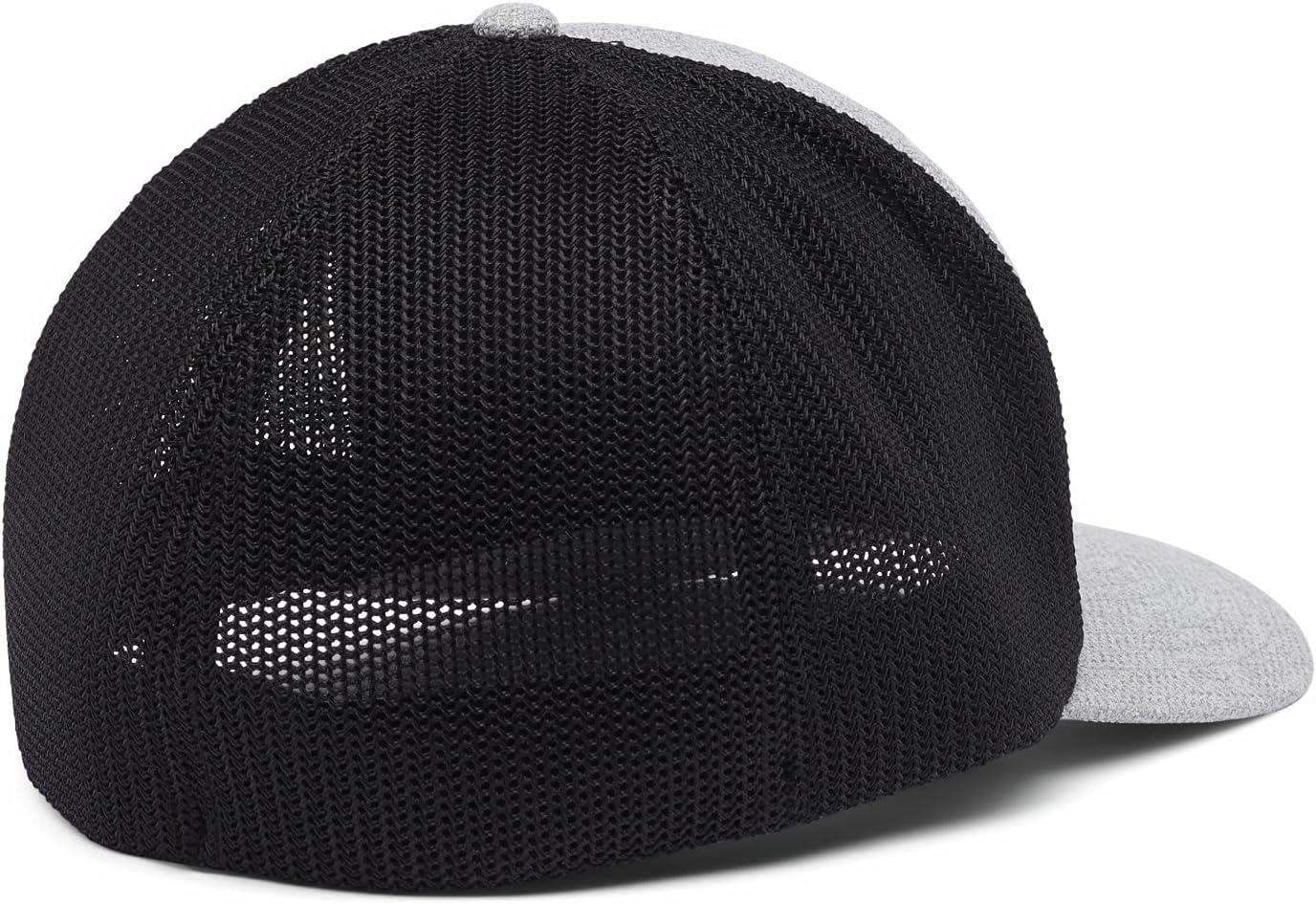imageColumbia Unisex PFG Fischflagge Mesh Ballkappe Hoch CapColumbia Grey HeatherBlack