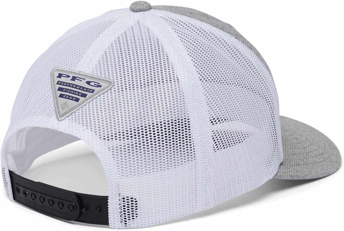 imageColumbia Unisex PFG Fischflagge Mesh Ballkappe Hoch CapCool Grey HeatherBlack