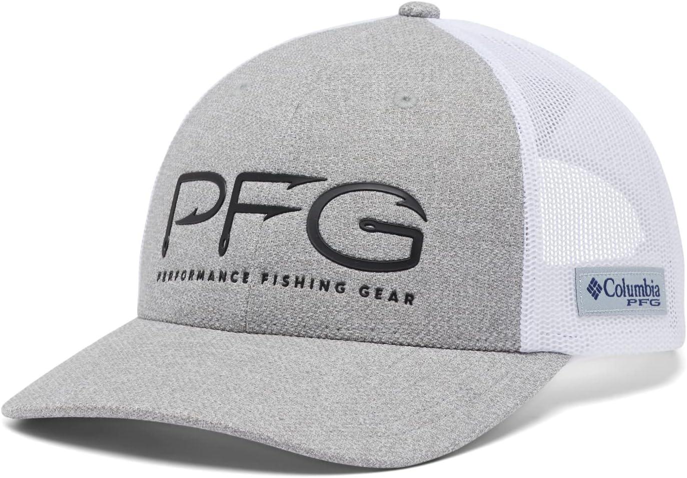 imageColumbia Unisex PFG Fischflagge Mesh Ballkappe Hoch CapCool Grey HeatherBlack