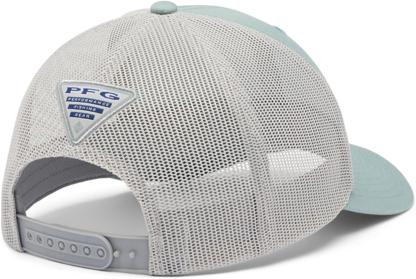 imageColumbia Unisex PFG Fischflagge Mesh Ballkappe Hoch CapCrushed BlueCool Grey