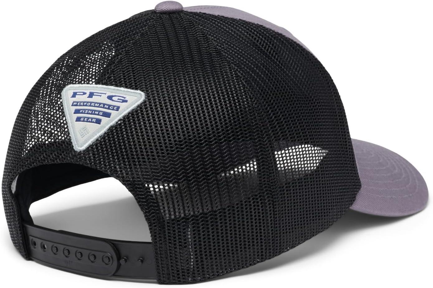 imageColumbia Unisex PFG Fischflagge Mesh Ballkappe Hoch CapGrill HeatherBlack