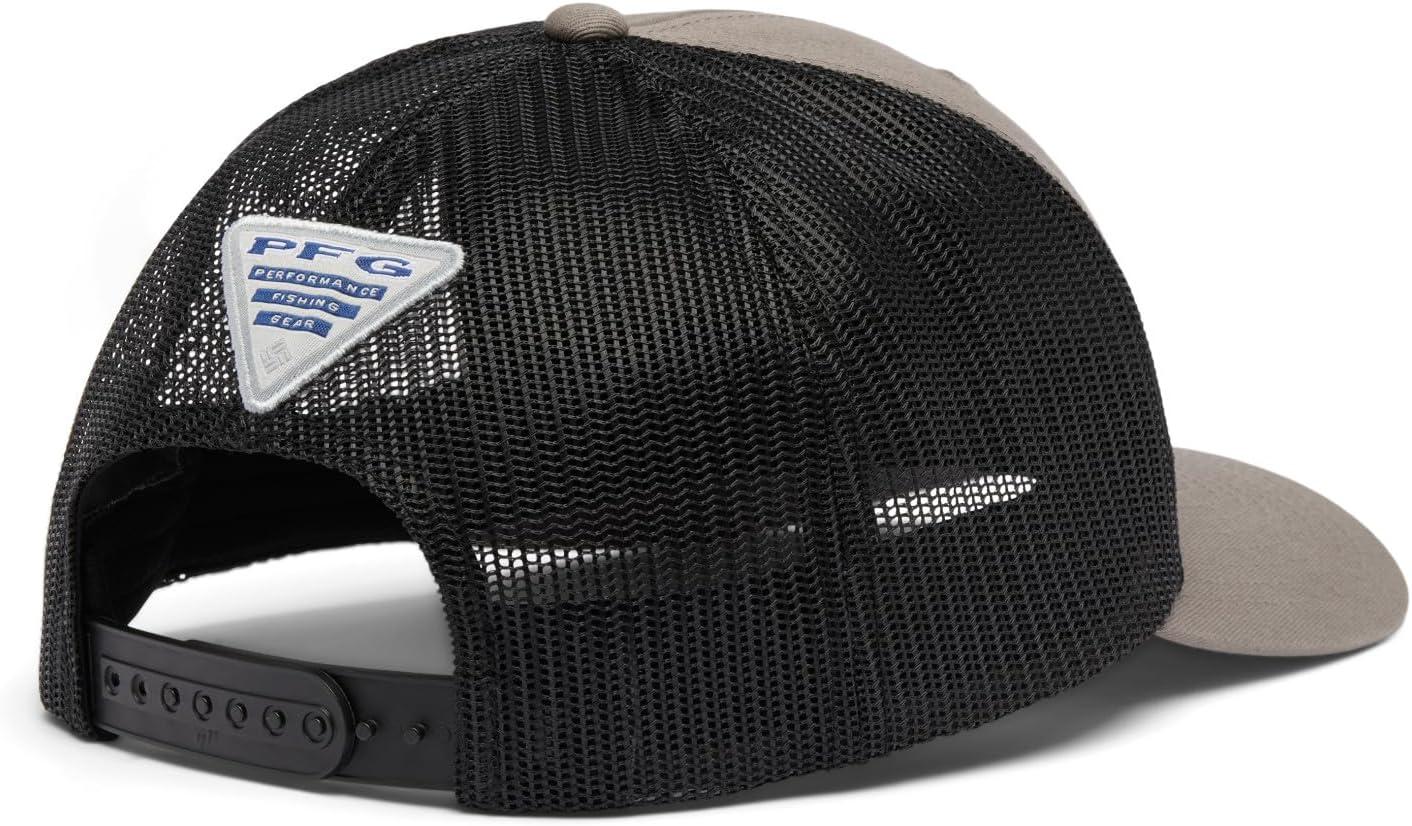 imageColumbia Unisex PFG Fischflagge Mesh Ballkappe Hoch CapIronBlack