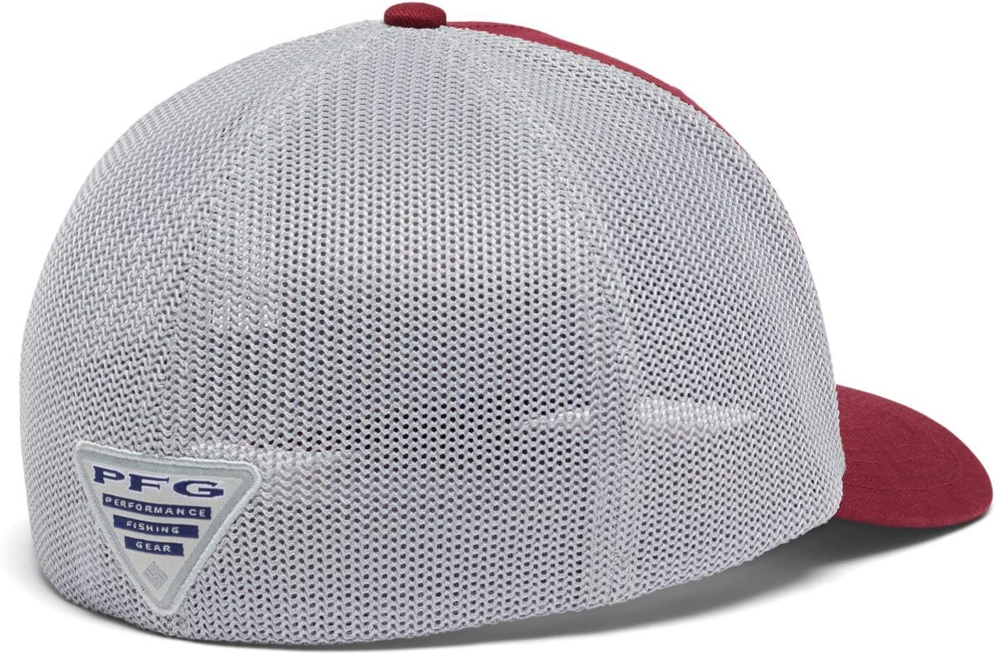 imageColumbia Unisex PFG Fischflagge Mesh Ballkappe Hoch CapRed JasperBass Flag