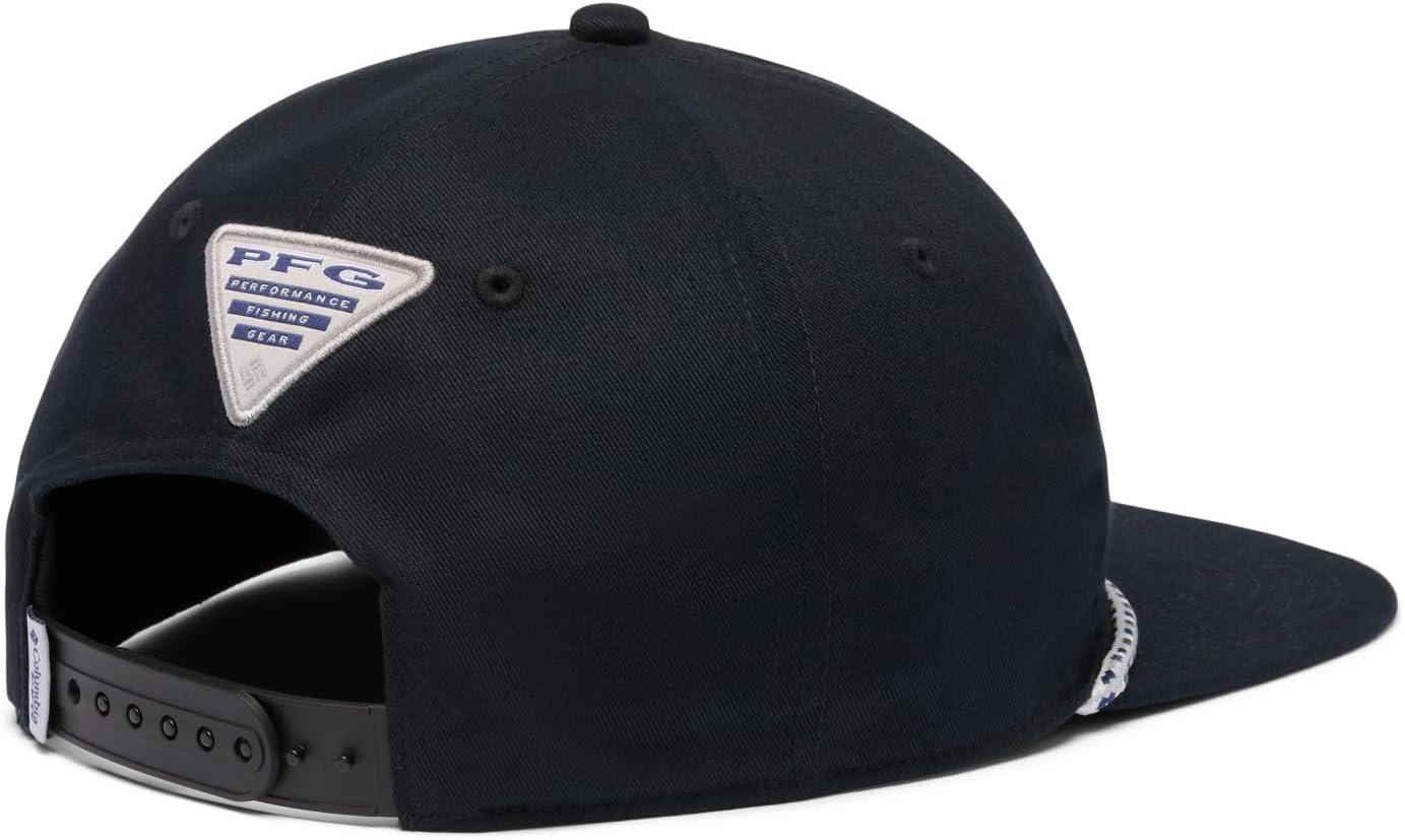 imageColumbia UnisexAdult PFG Back Tack Snap BackBlackPfg Tag