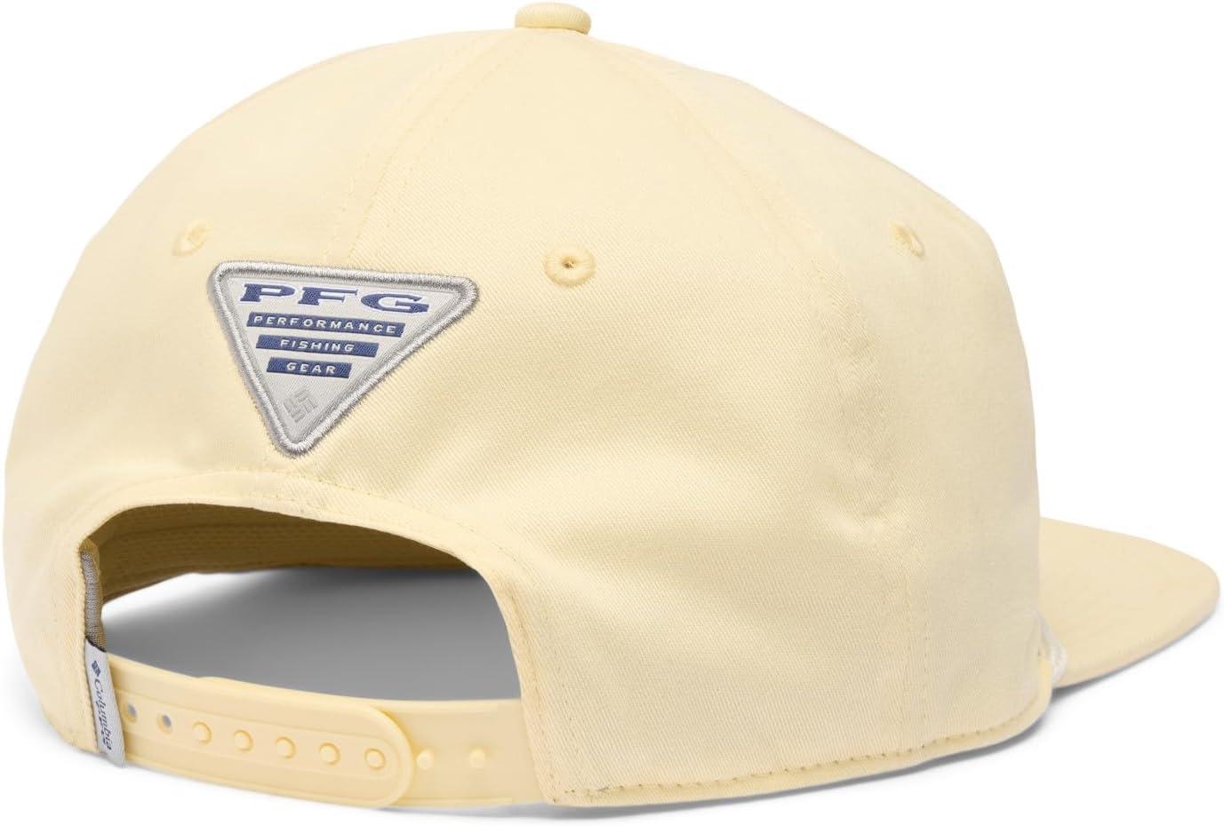imageColumbia UnisexAdult PFG Back Tack Snap BackLemon WashRedfish Shine