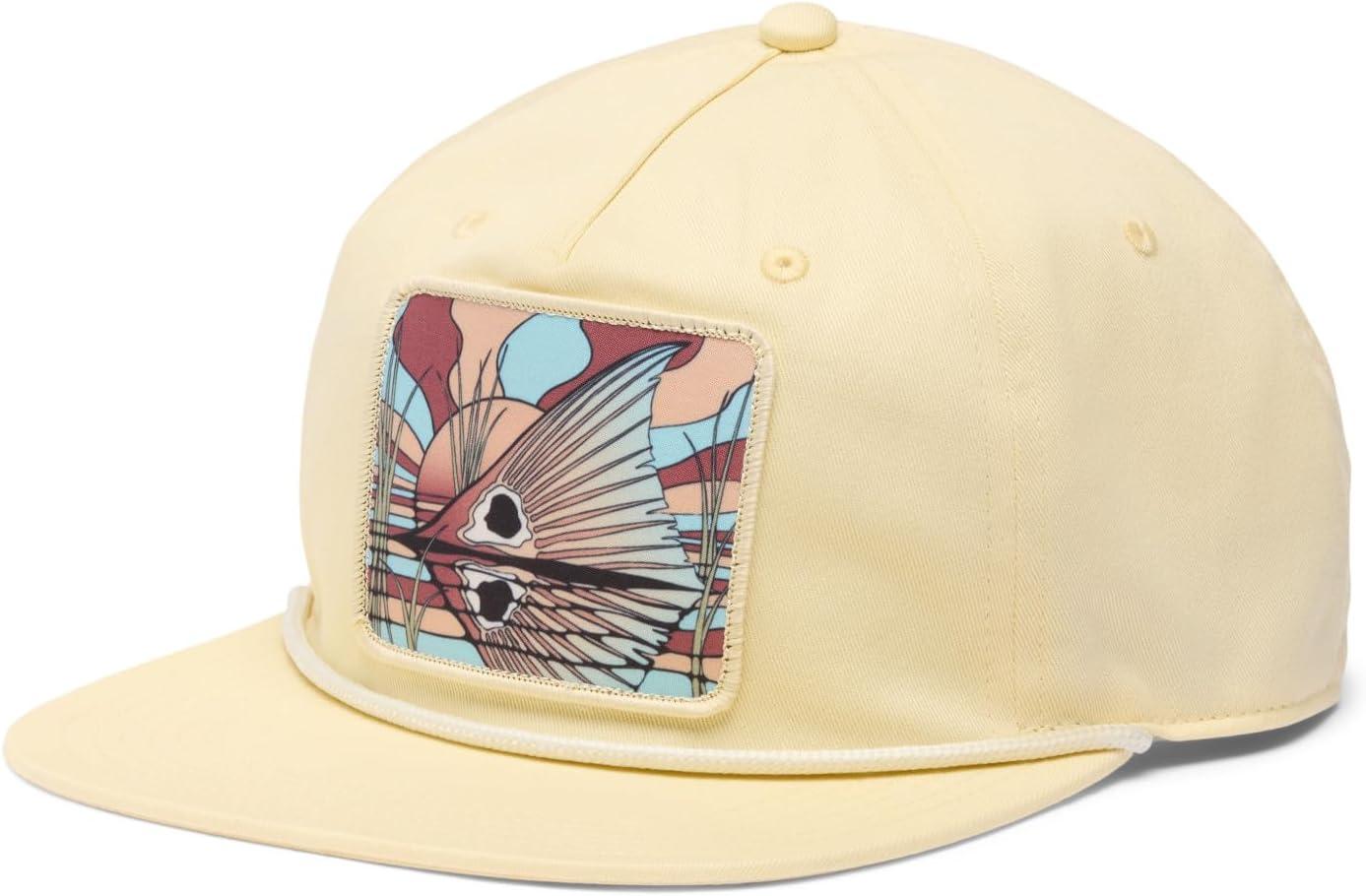 imageColumbia UnisexAdult PFG Back Tack Snap BackLemon WashRedfish Shine