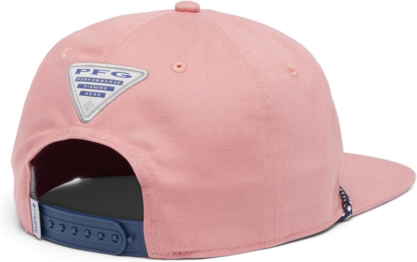 imageColumbia UnisexAdult PFG Back Tack Snap BackSandalwood PinkPfg Palms