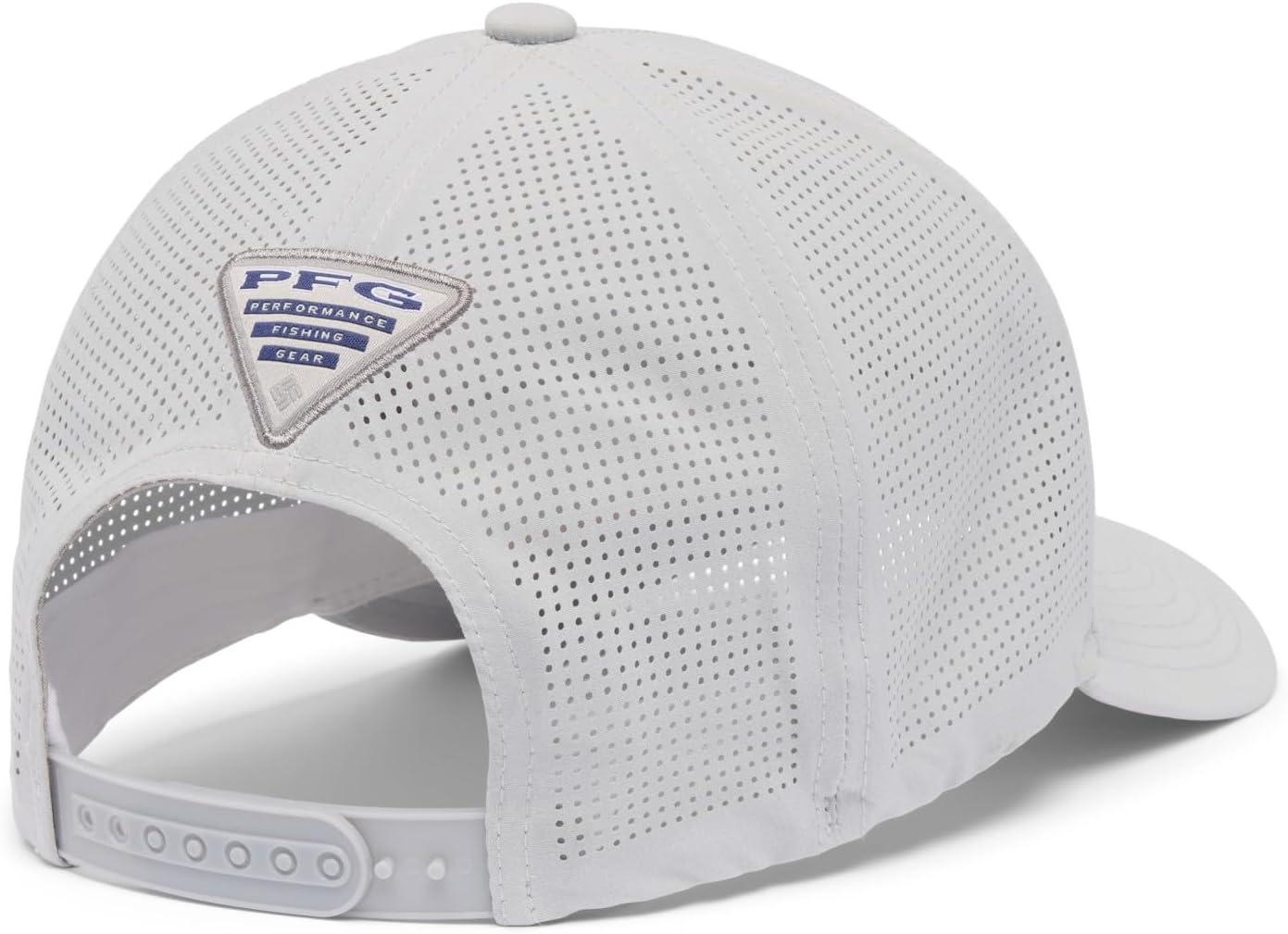 imageColumbia UnisexAdult PFG Elite 3D Stretch Snap BackCool GreySan Padre Seasonal