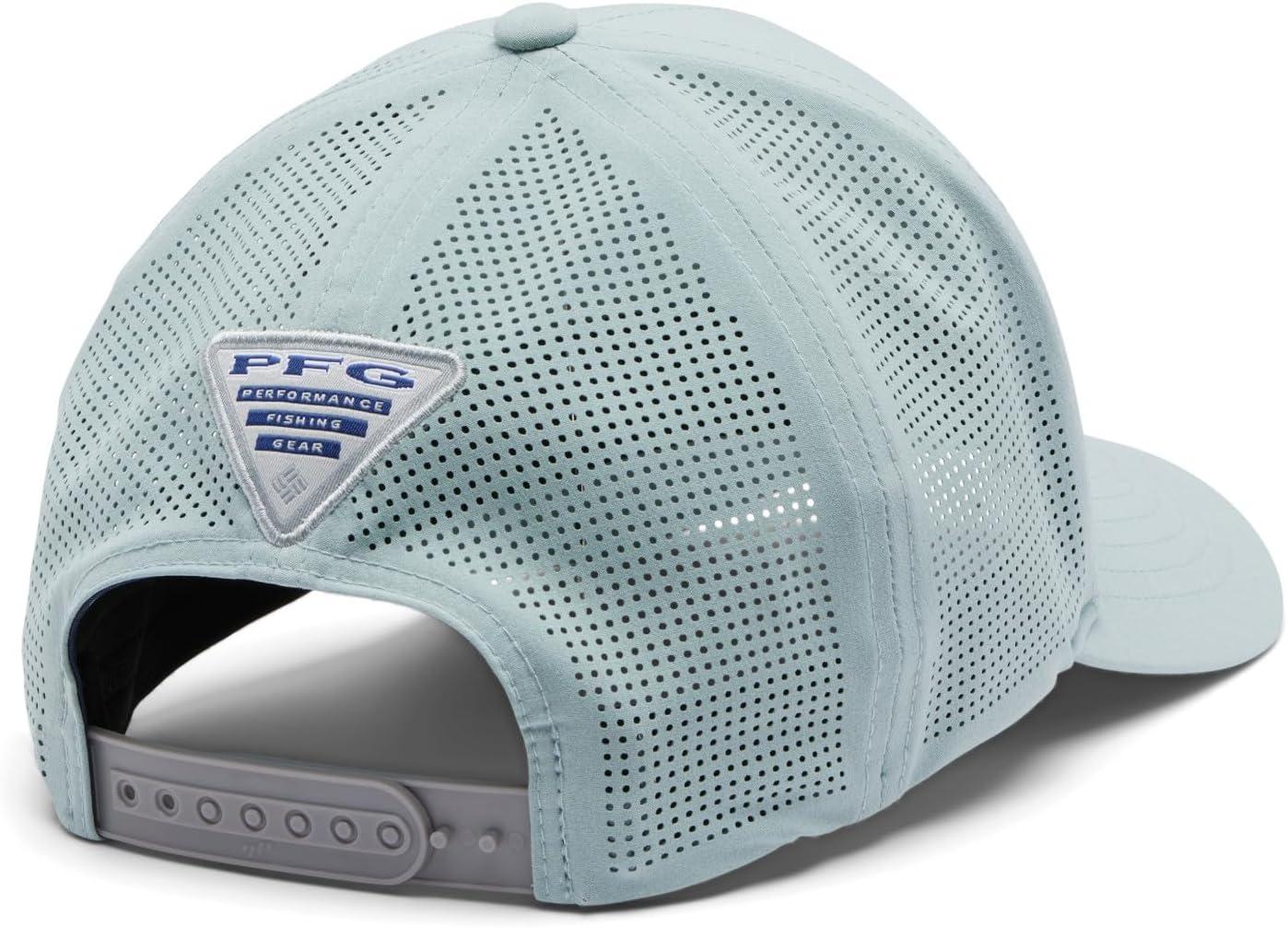 imageColumbia UnisexAdult PFG Elite 3D Stretch Snap BackCrushed BlueTested Tough Salt