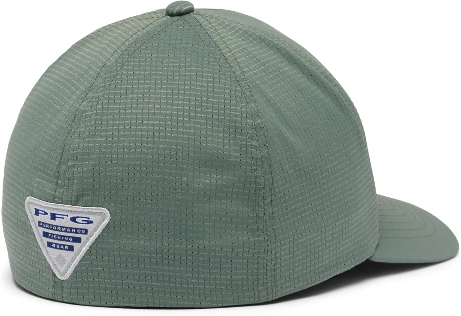 imageColumbia UnisexAdult PFG Island Angler Stretch Fit Ball CapCypressPfg Diamond Bit Trout