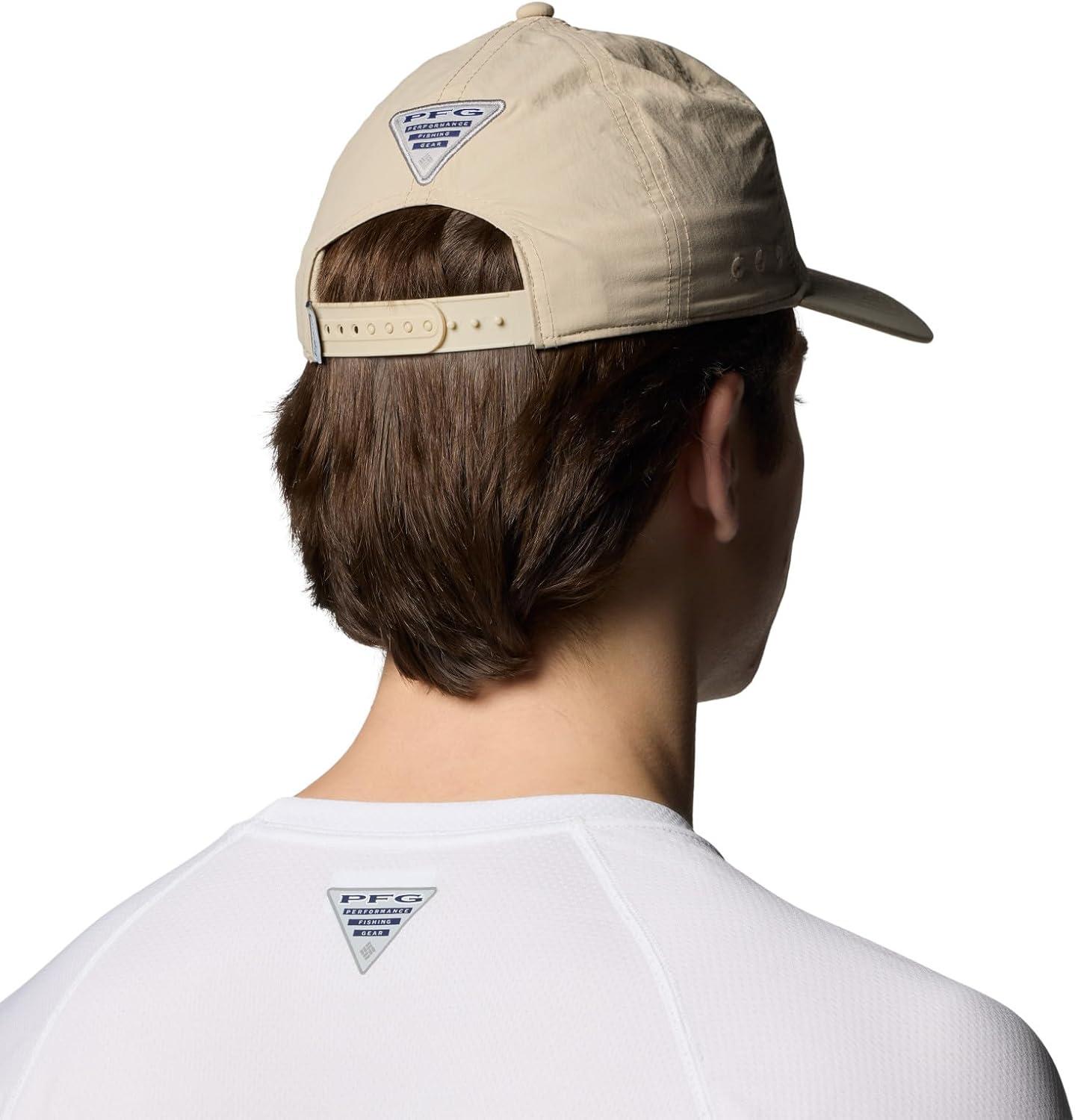imageColumbia UnisexAdult PFG Lost Waters Snap BackAncient FossilSharkTraveler Patch