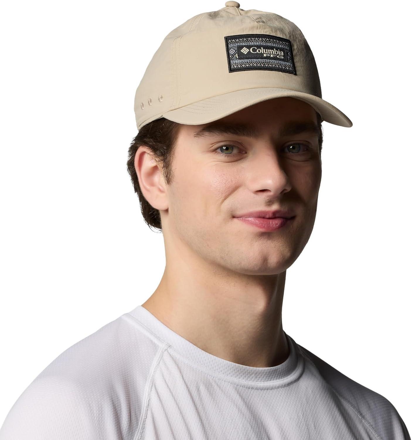 imageColumbia UnisexAdult PFG Lost Waters Snap BackAncient FossilSharkTraveler Patch
