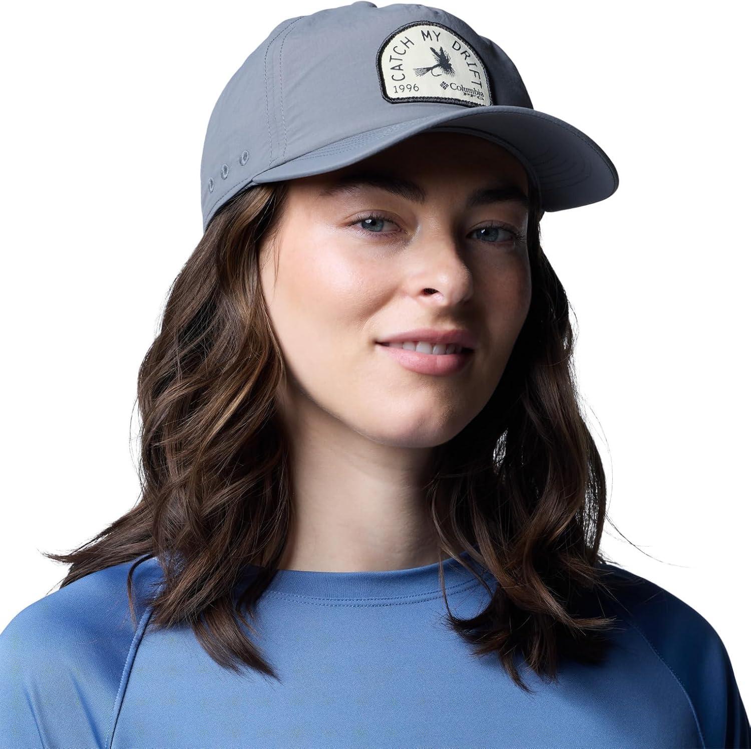 imageColumbia UnisexAdult PFG Lost Waters Snap BackCity GreyBeachCatch My Drift