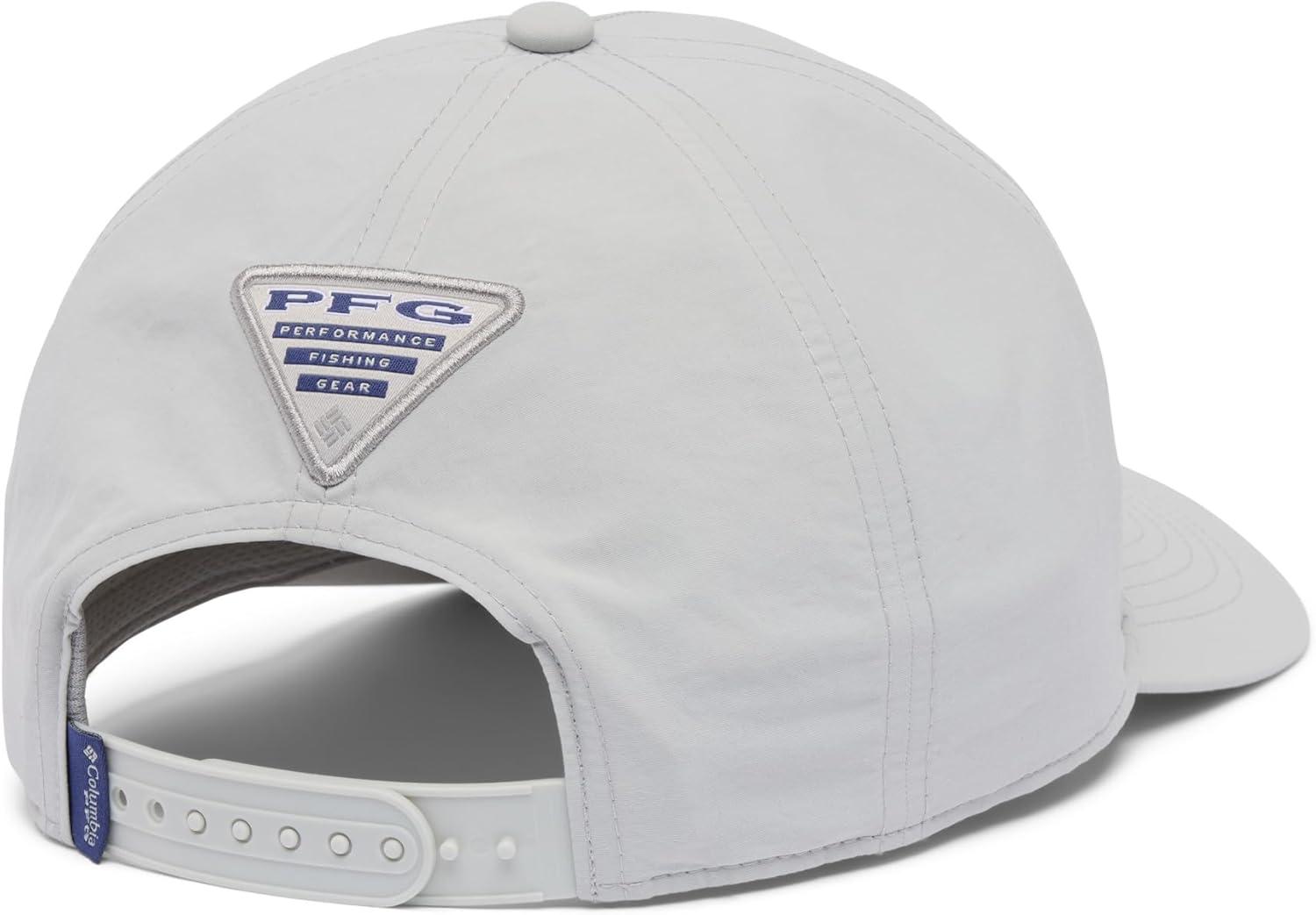 imageColumbia UnisexAdult PFG Lost Waters Snap BackCool GreyDuck Camo Patch