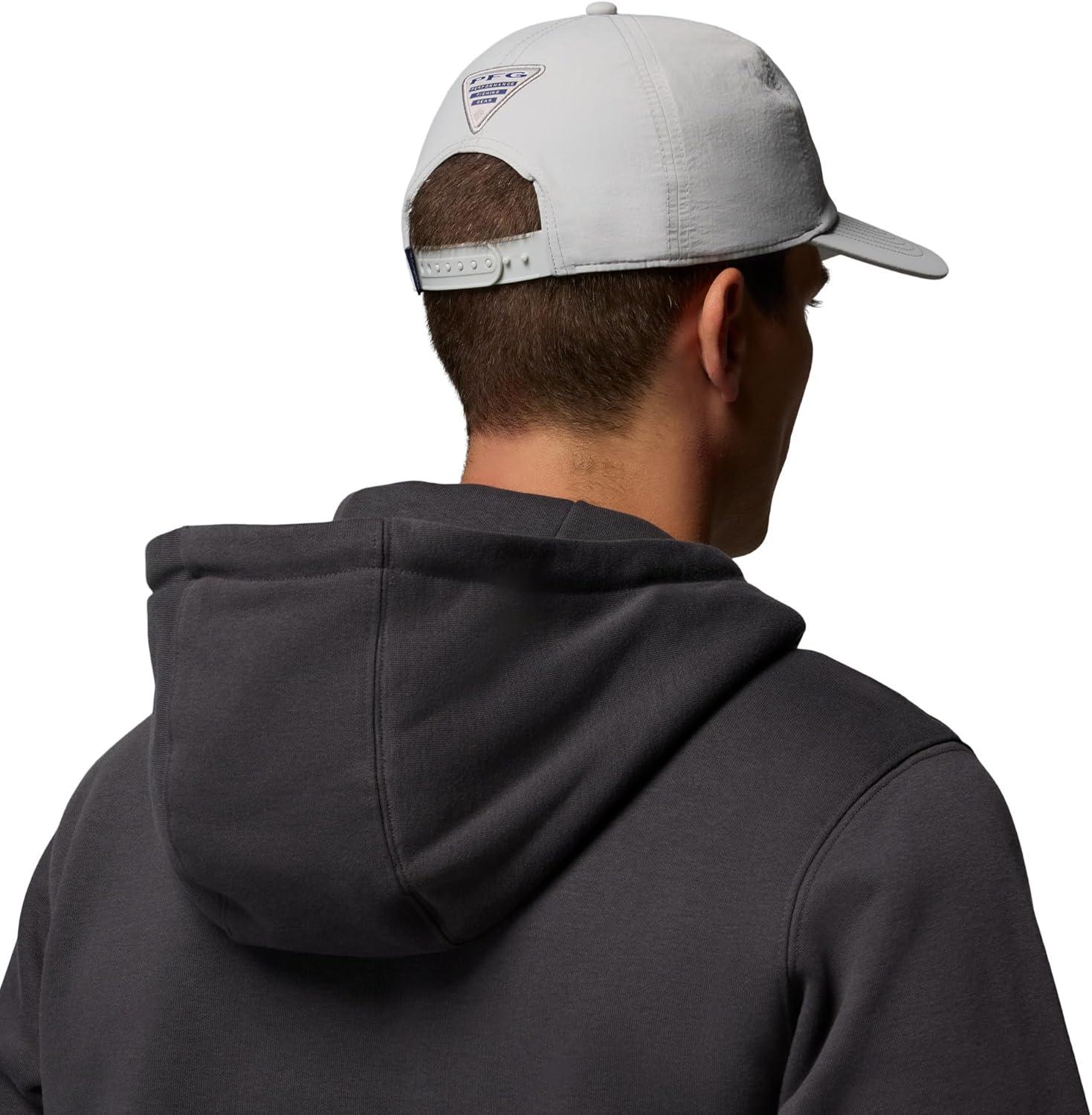 imageColumbia UnisexAdult PFG Lost Waters Snap BackCool GreyDuck Camo Patch