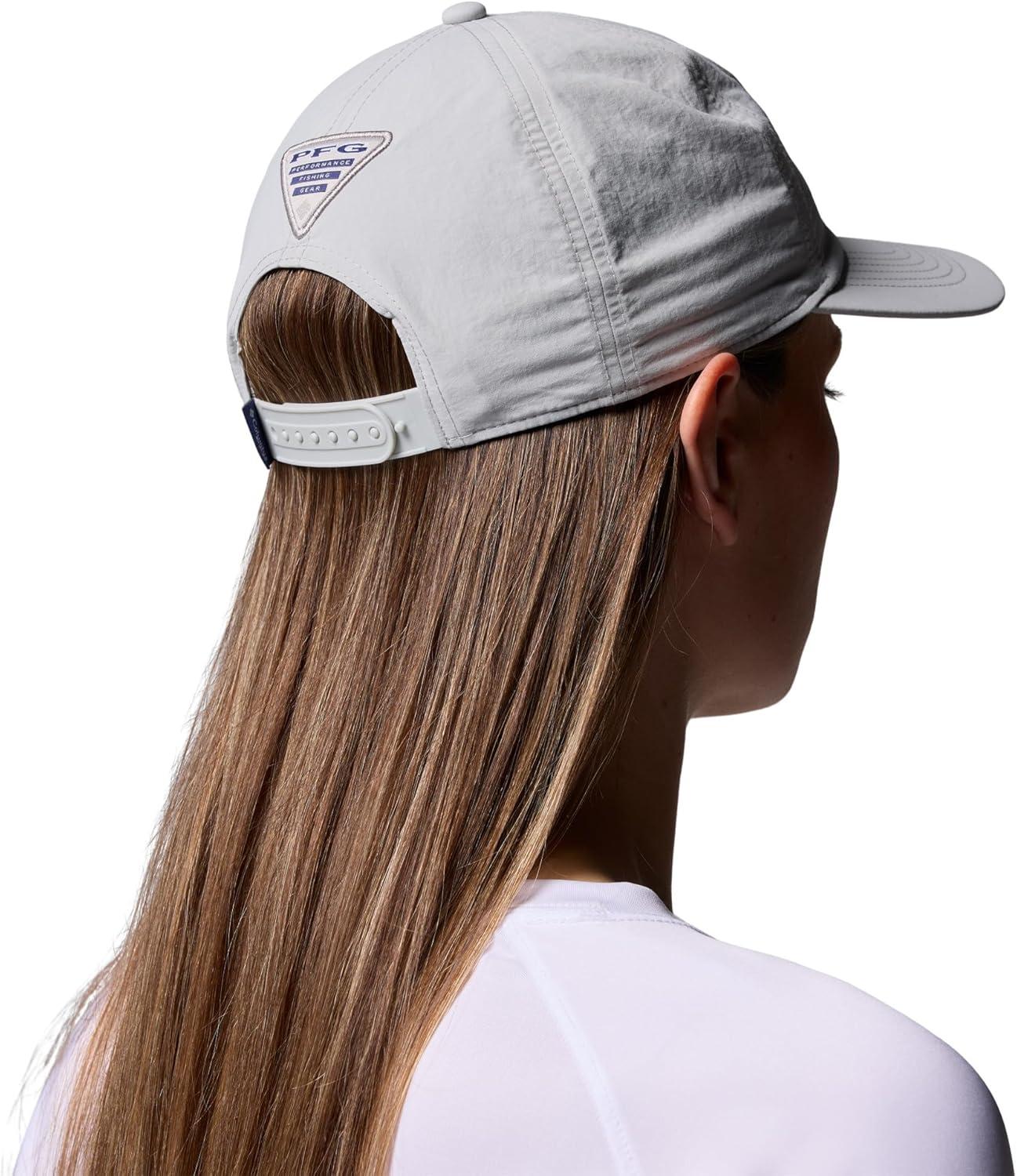 imageColumbia UnisexAdult PFG Lost Waters Snap BackCool GreyDuck Camo Patch