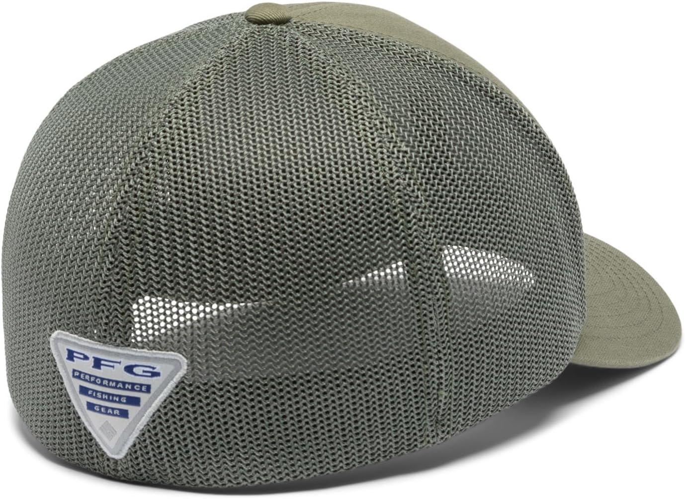 imageColumbia UnisexAdult PFG Patch Mesh Ball CapCypressTrout Shine