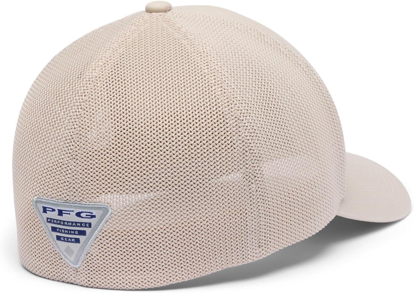 imageColumbia UnisexAdult PFG Patch Mesh Ball CapDark StoneSunset Fish