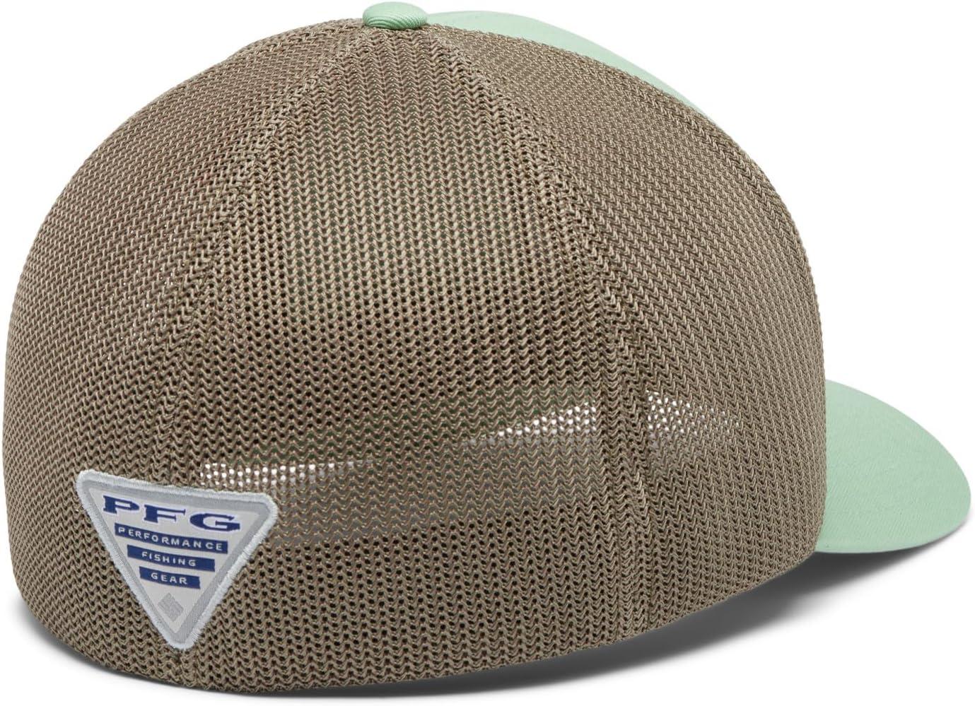 imageColumbia UnisexAdult PFG Patch Mesh Ball CapNew MintCypressSailfish