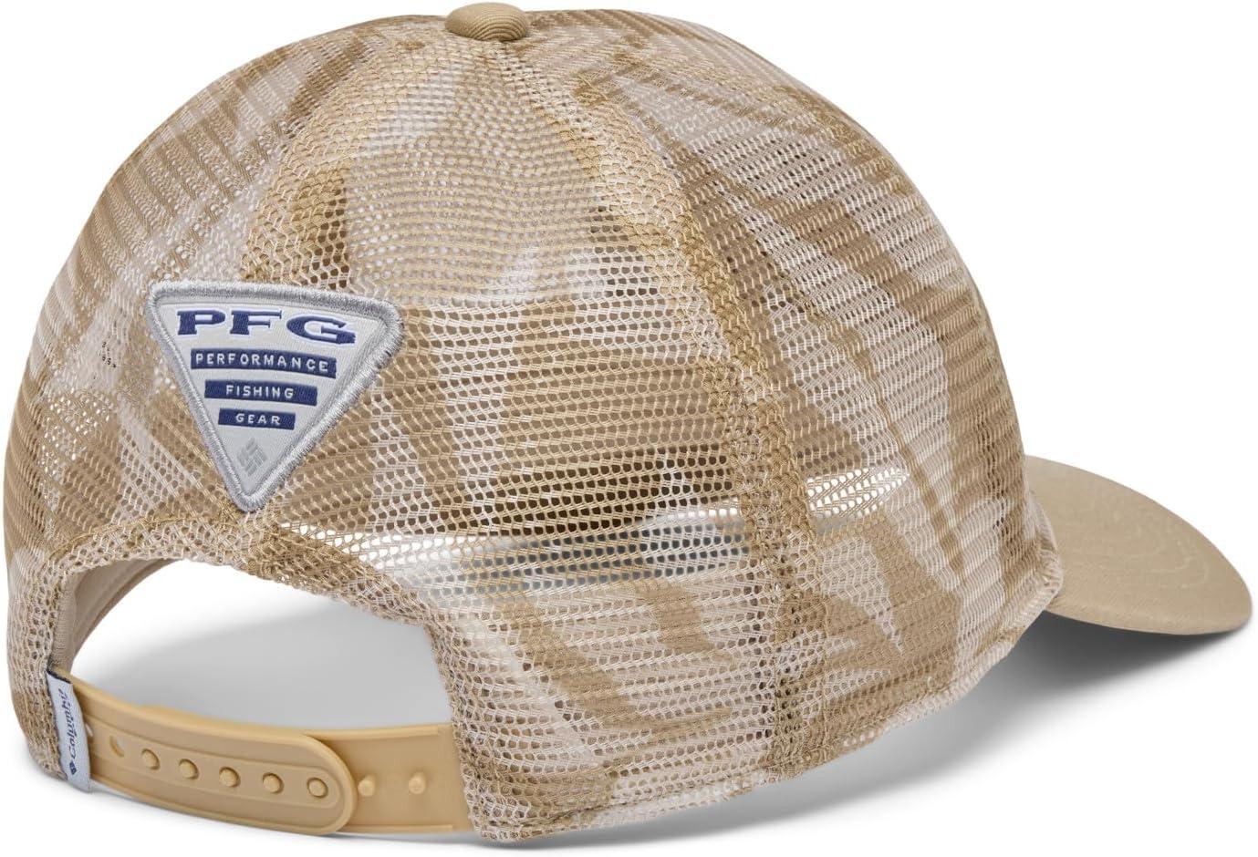 imageColumbia UnisexAdult PFG Tie Down Mesh Snap BackBeach Broadleaf