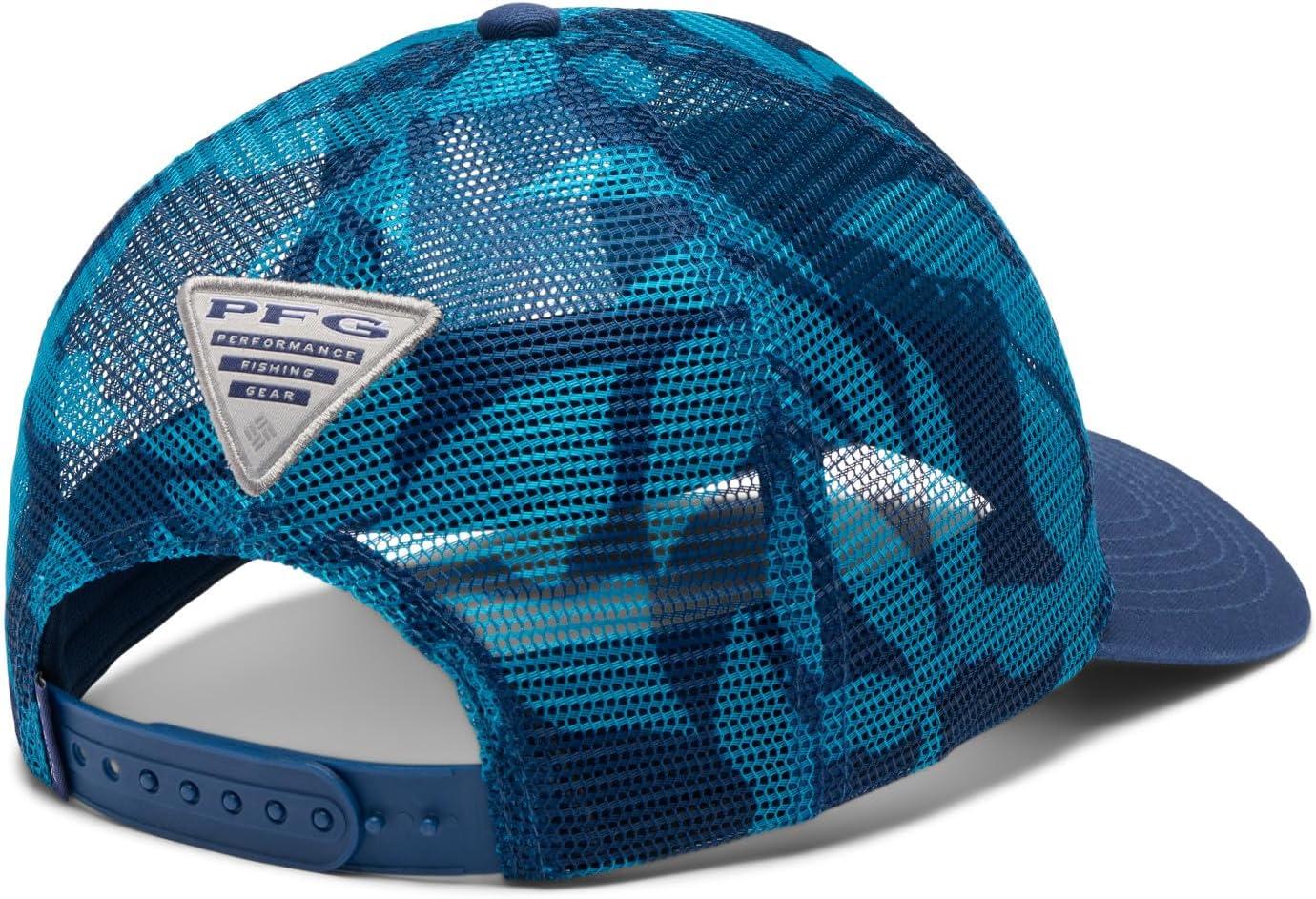 imageColumbia UnisexAdult PFG Tie Down Mesh Snap BackCarbon Broadleaf