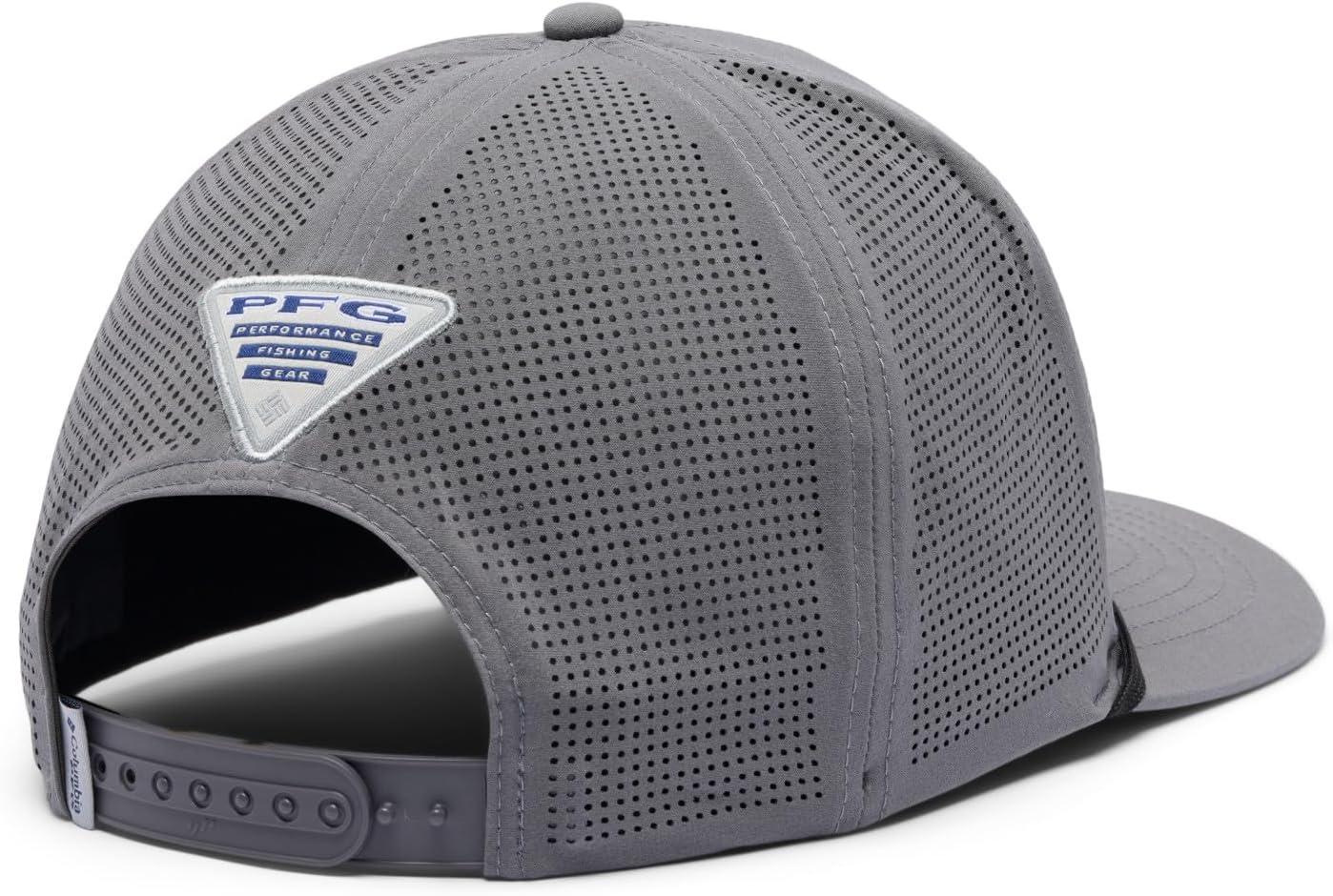 imageColumbia UnisexAdult Tidal Pursuit 3D Stretch Snap BackCity GreyFish Circle Bass