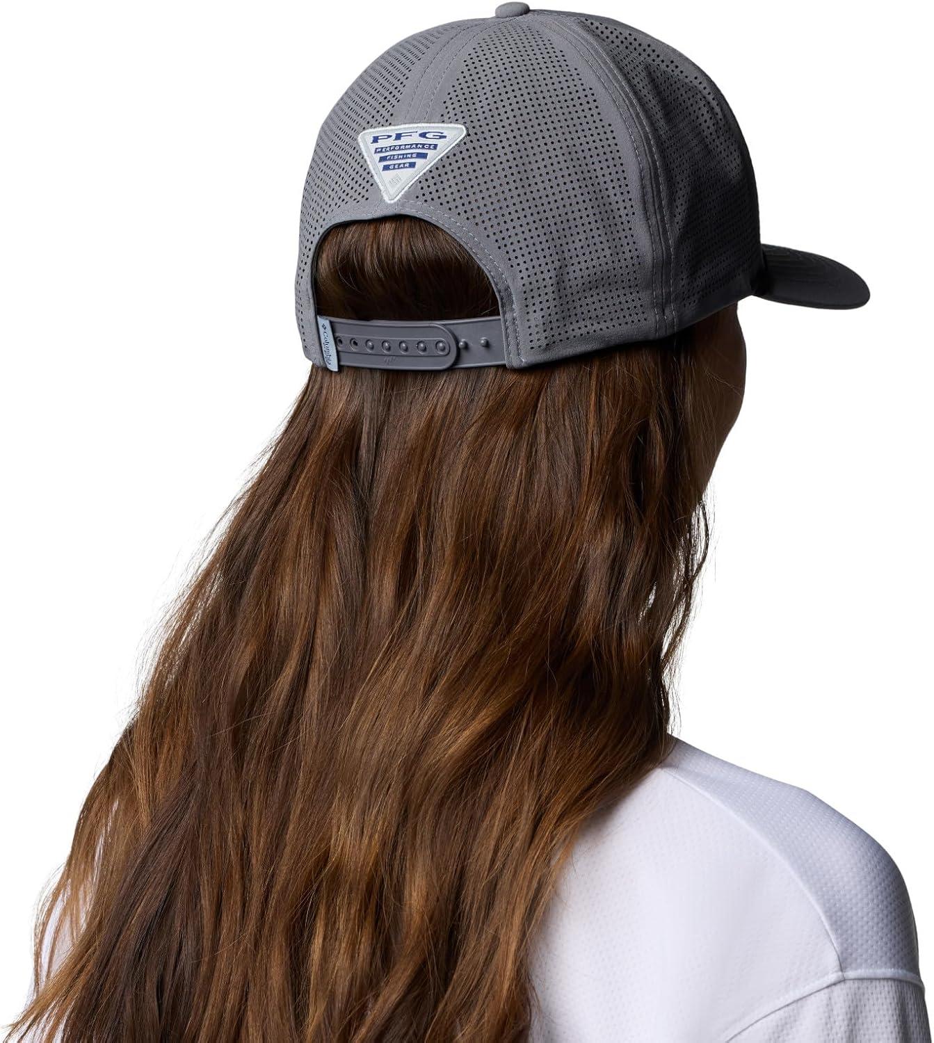 imageColumbia UnisexAdult Tidal Pursuit 3D Stretch Snap BackCity GreyFish Circle Bass