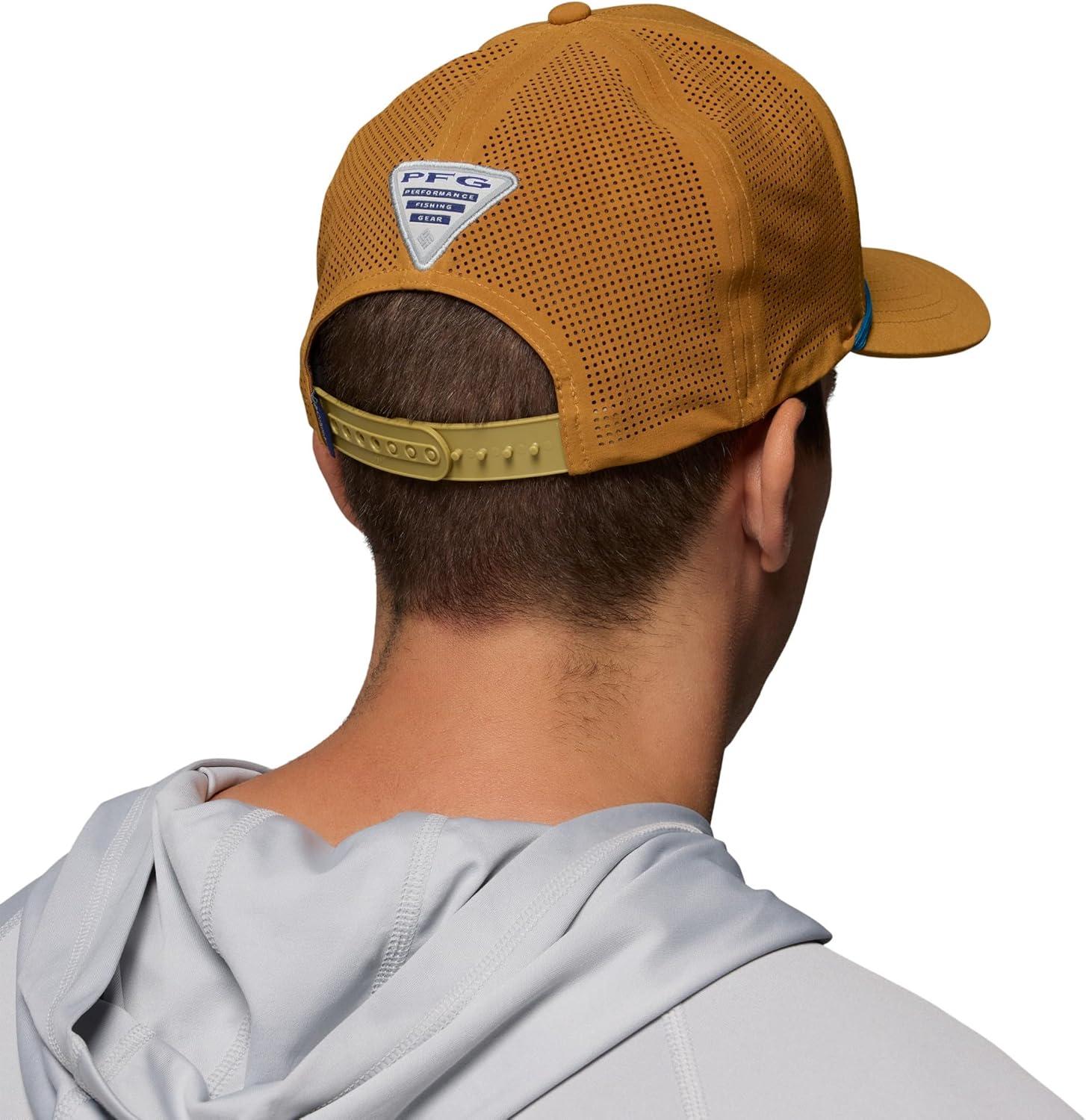 imageColumbia UnisexAdult Tidal Pursuit 3D Stretch Snap BackMaple SugarFull Circle Dorado