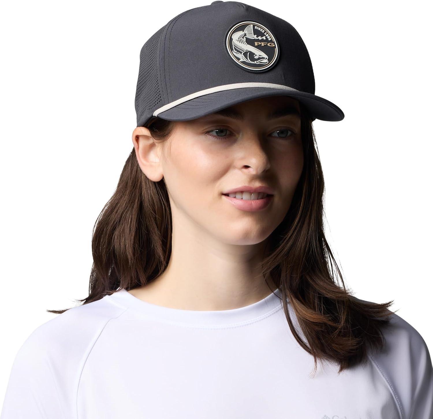 imageColumbia UnisexAdult Tidal Pursuit 3D Stretch Snap BackSharkFish Circle Red Fish