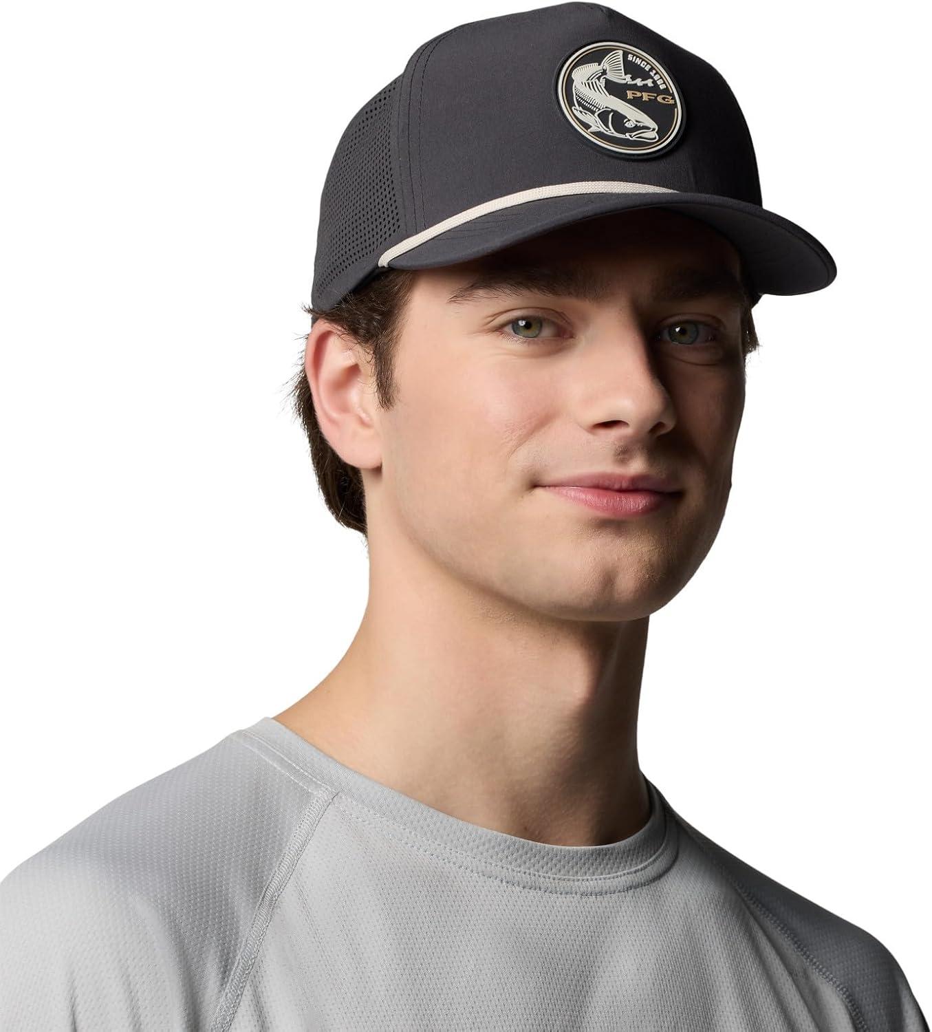 imageColumbia UnisexAdult Tidal Pursuit 3D Stretch Snap BackSharkFish Circle Red Fish