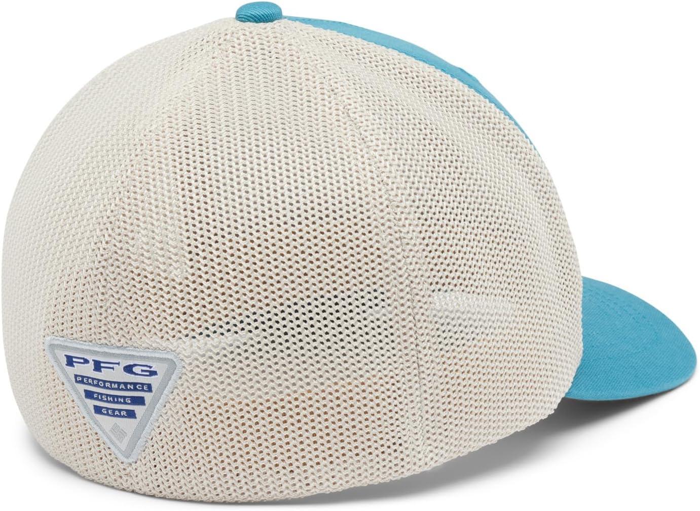 imageColumbia UnisexChild Junior Mesh Ball CapCanyon BlueFossilPfg Arch 1995