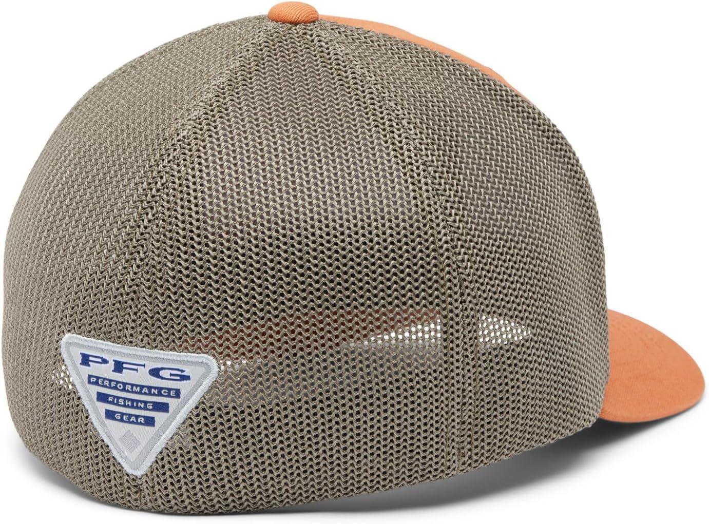 imageColumbia UnisexChild Junior Mesh Ball CapDusty OrangeCypressPfg Arch 1995