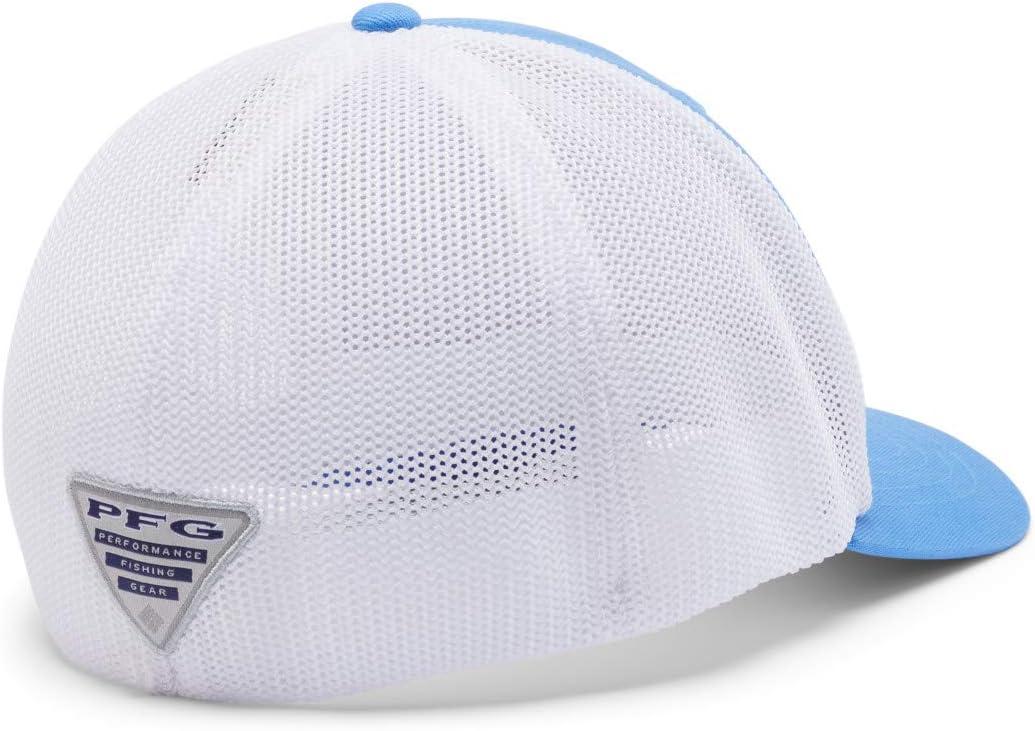 imageColumbia UnisexChild Junior Mesh Ball CapHarbor BlueUs Fish Flag