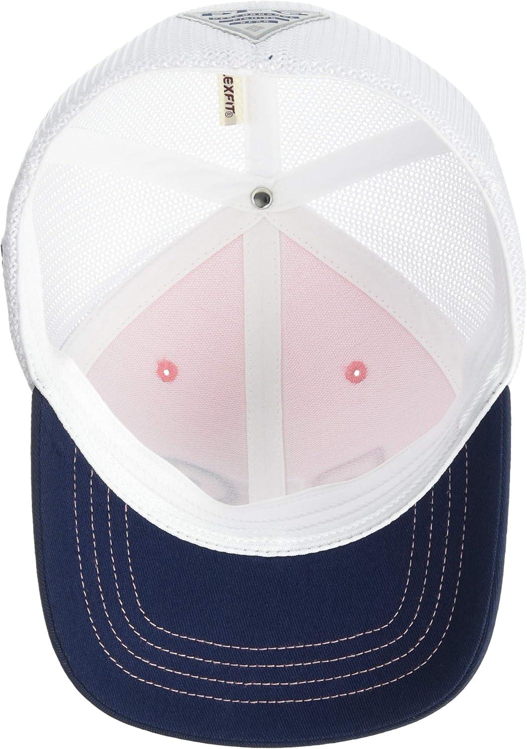 imageColumbia UnisexChild Junior Mesh Ball CapPink OrchidColl NavyPfg Hook