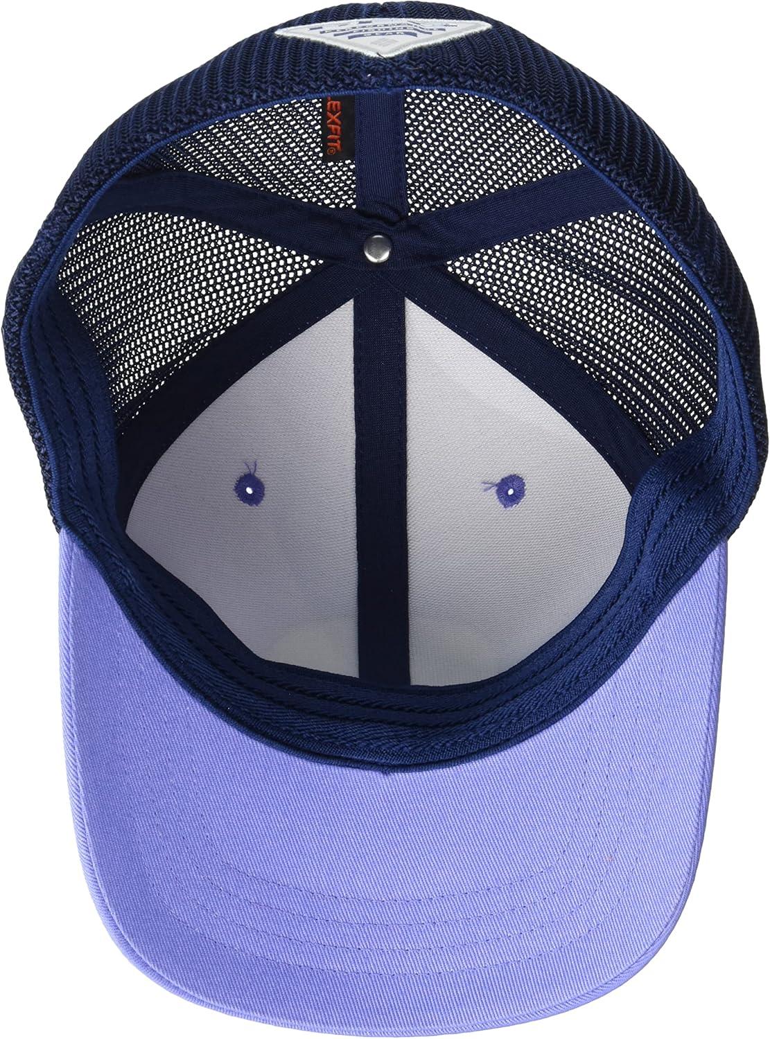 imageColumbia UnisexChild Junior Mesh Ball CapViolet SeaPeeling Lines