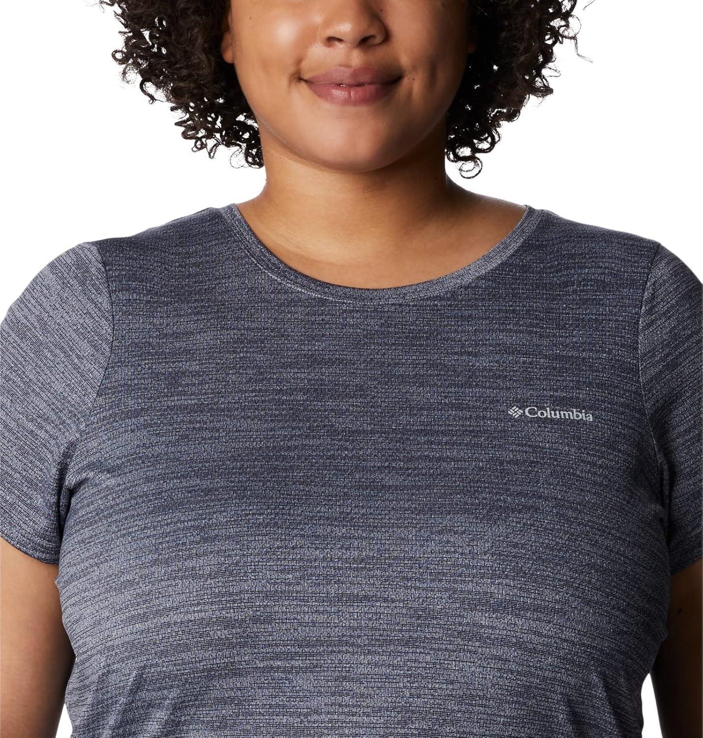 imageColumbia Womens Alpine Chill Zero Short Sleeve TeeTShirtNocturnal Heather