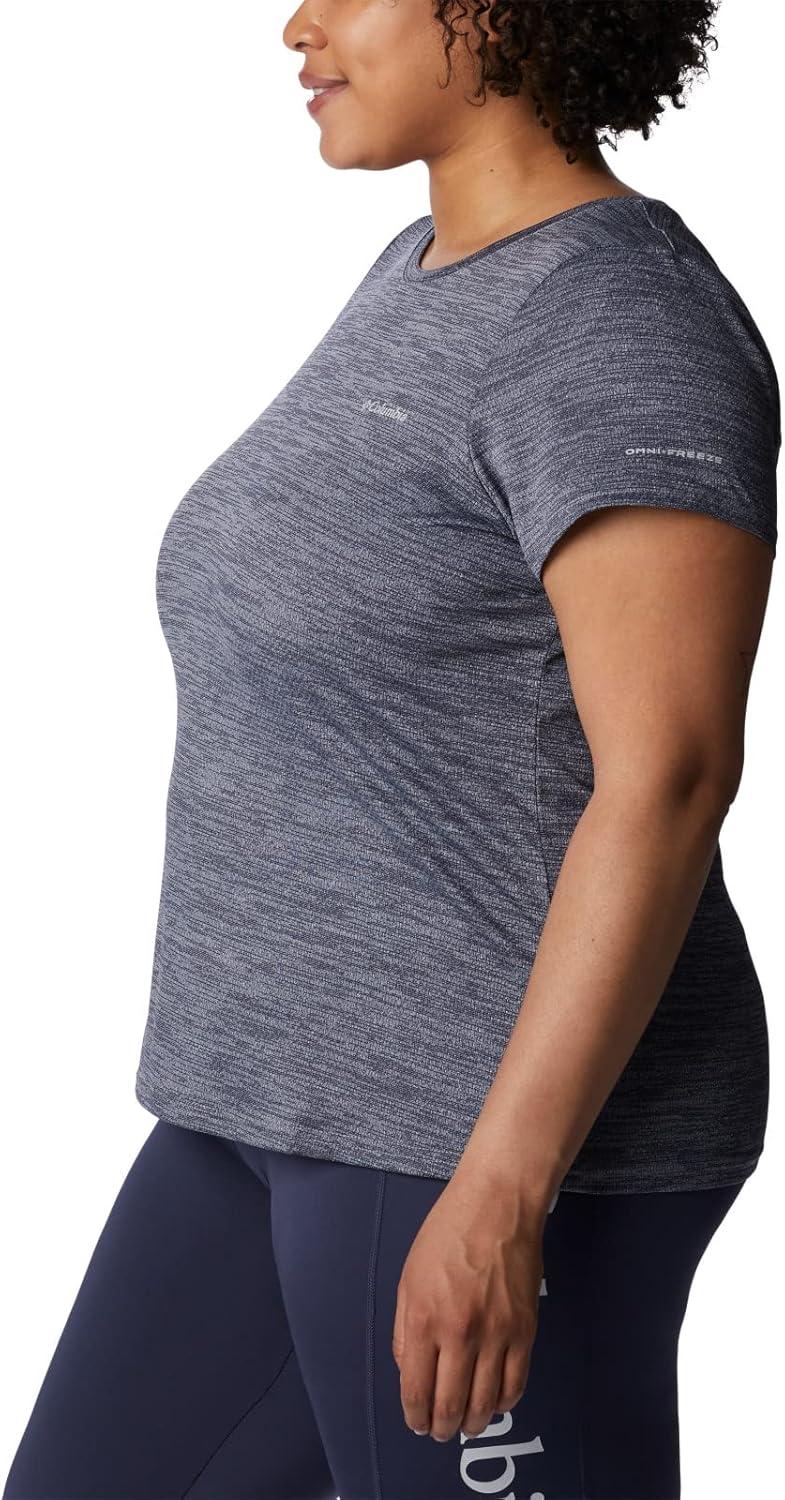 imageColumbia Womens Alpine Chill Zero Short Sleeve TeeTShirtNocturnal Heather
