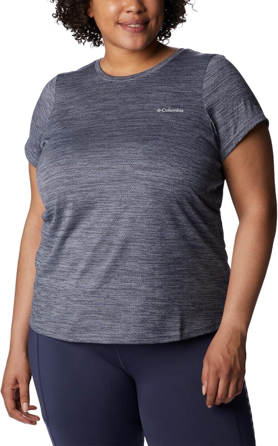 imageColumbia Womens Alpine Chill Zero Short Sleeve TeeTShirtNocturnal Heather